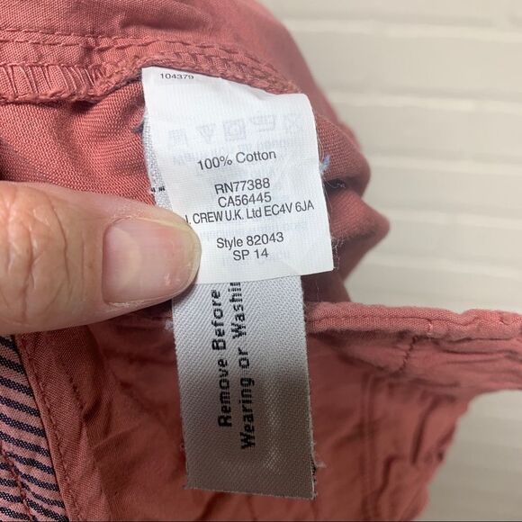 J. Crew Chino Shorts Size 2 (1023) - Picture 10 of 14
